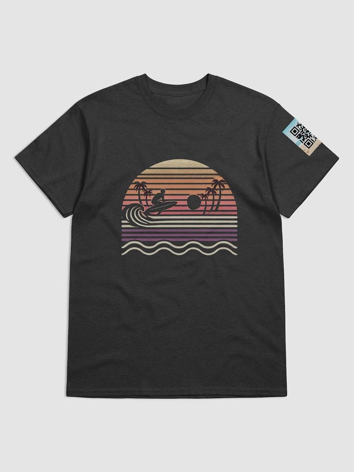 Retro Sunset Surfer T-Shirt product image (1)
