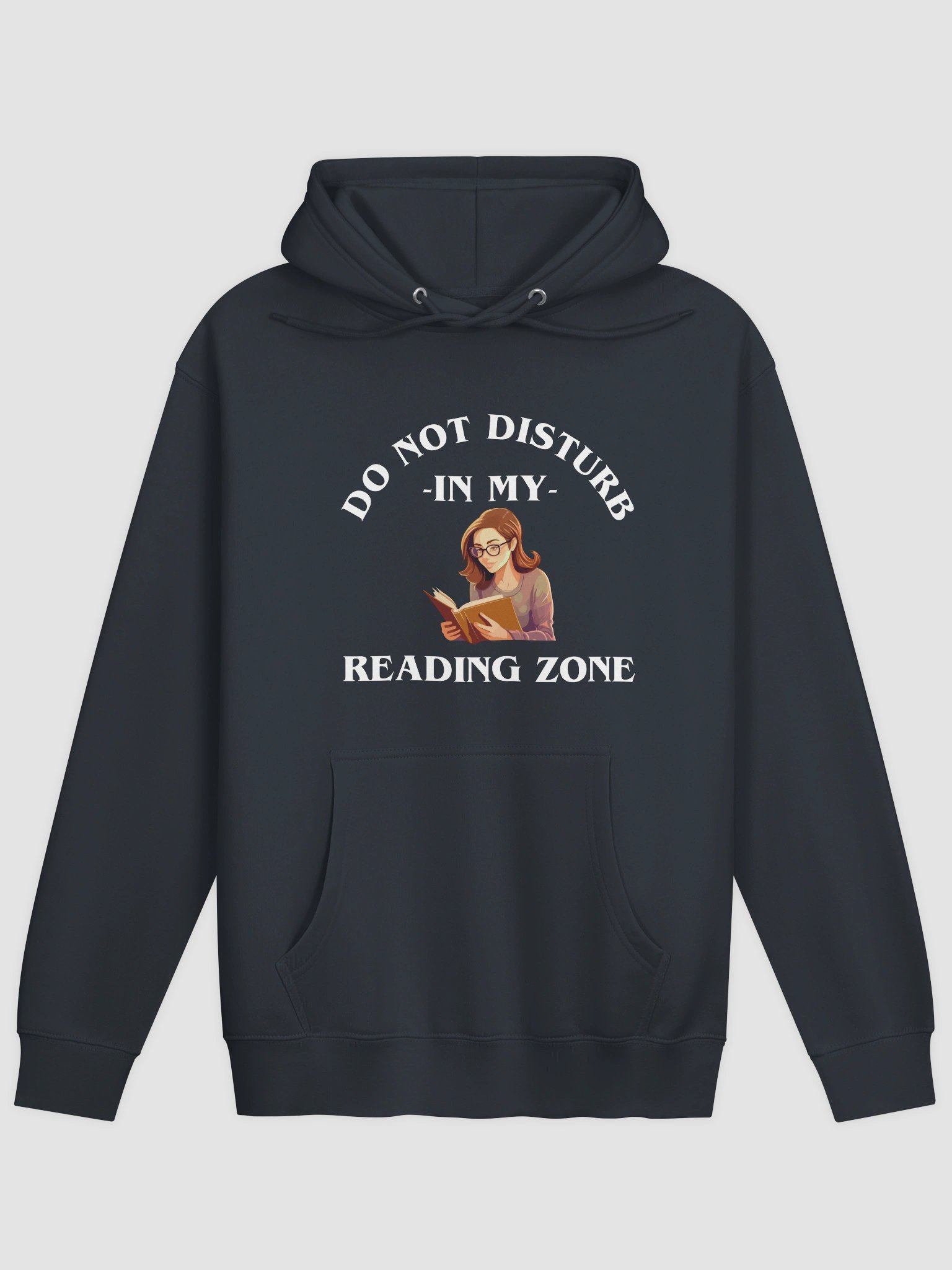 Do Not Disturb: My Reading Zone Hoodie product image (6)