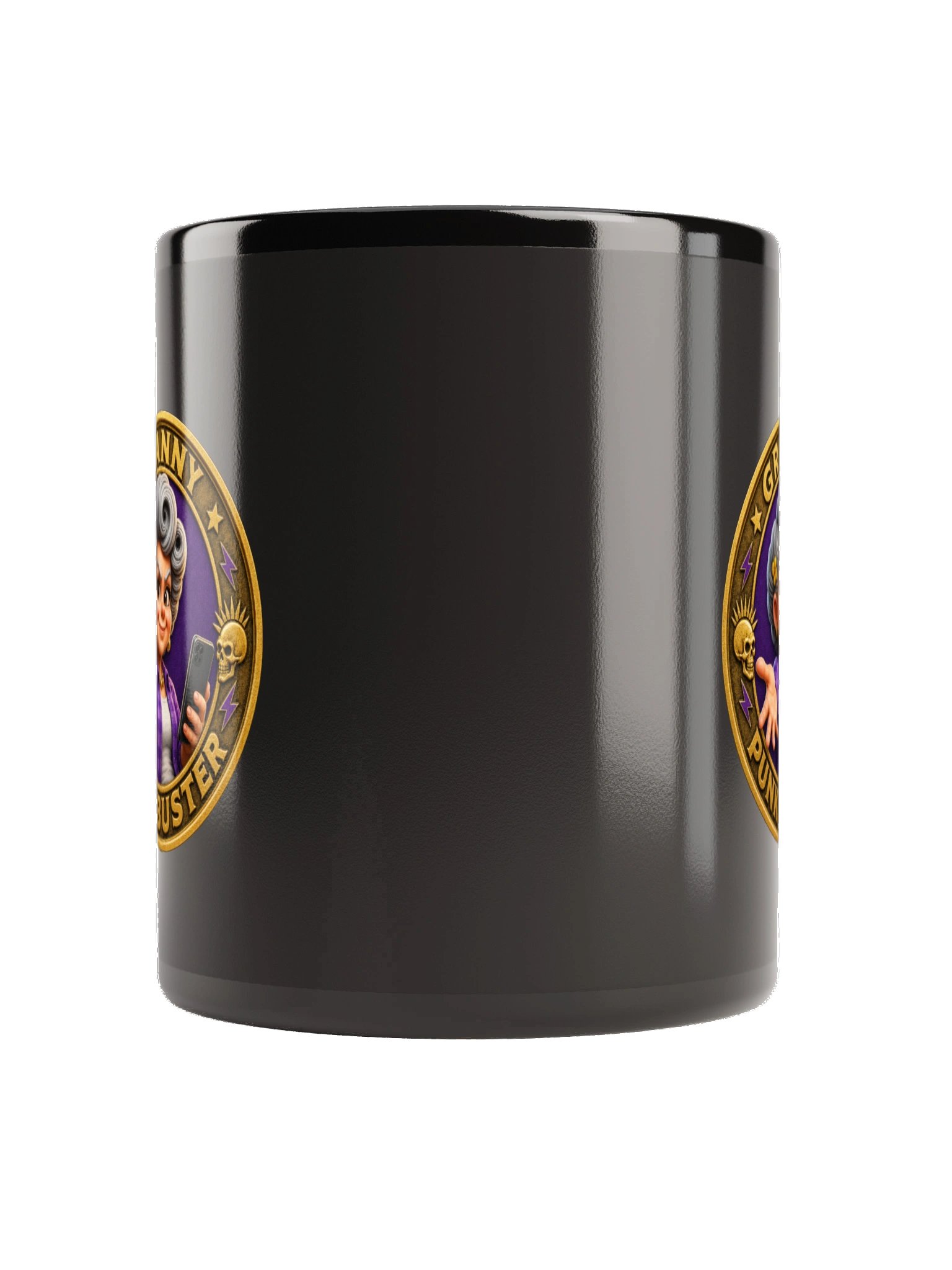 Granny Punkbuster Black Mug product image (2)