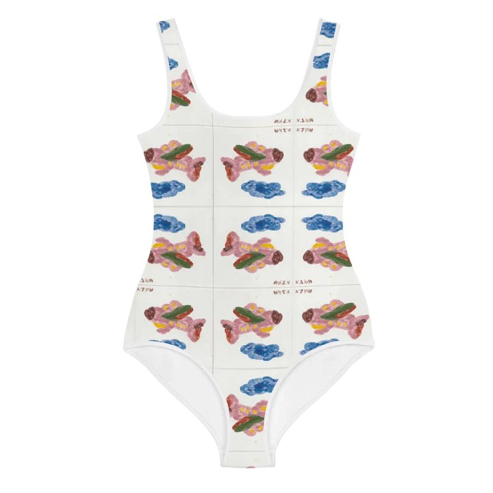 Kid Airplane (All-Over Print Youth Swimsuit) product image (2)