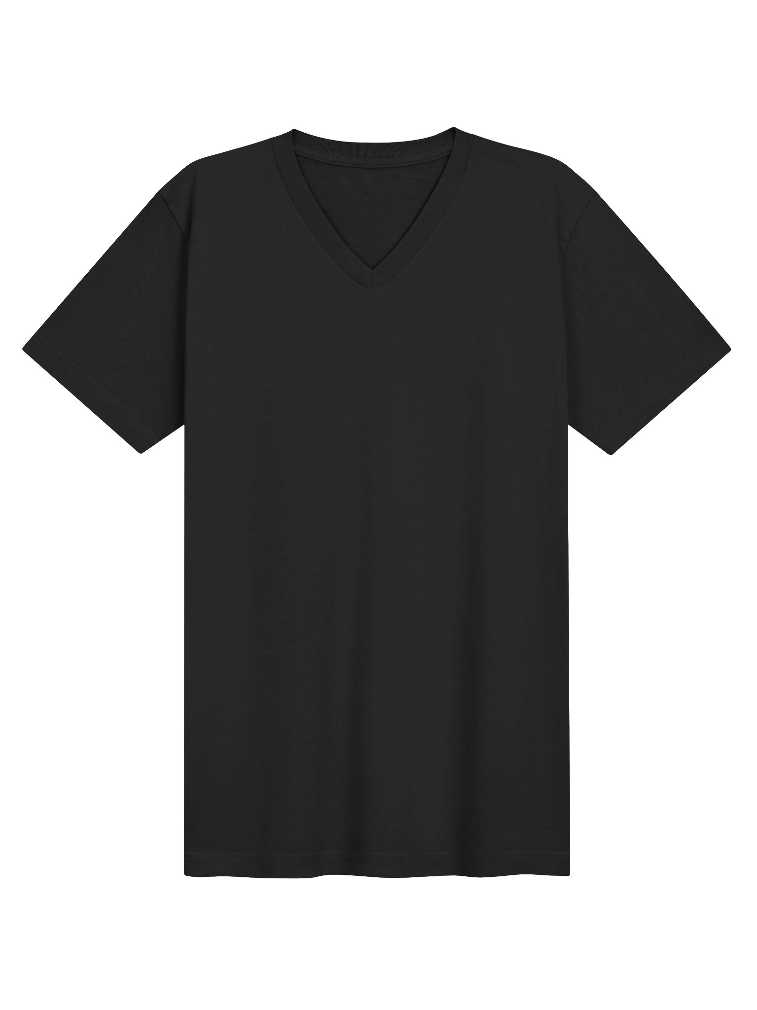 Shoulder Monogram V-Neck — Black product image (1)