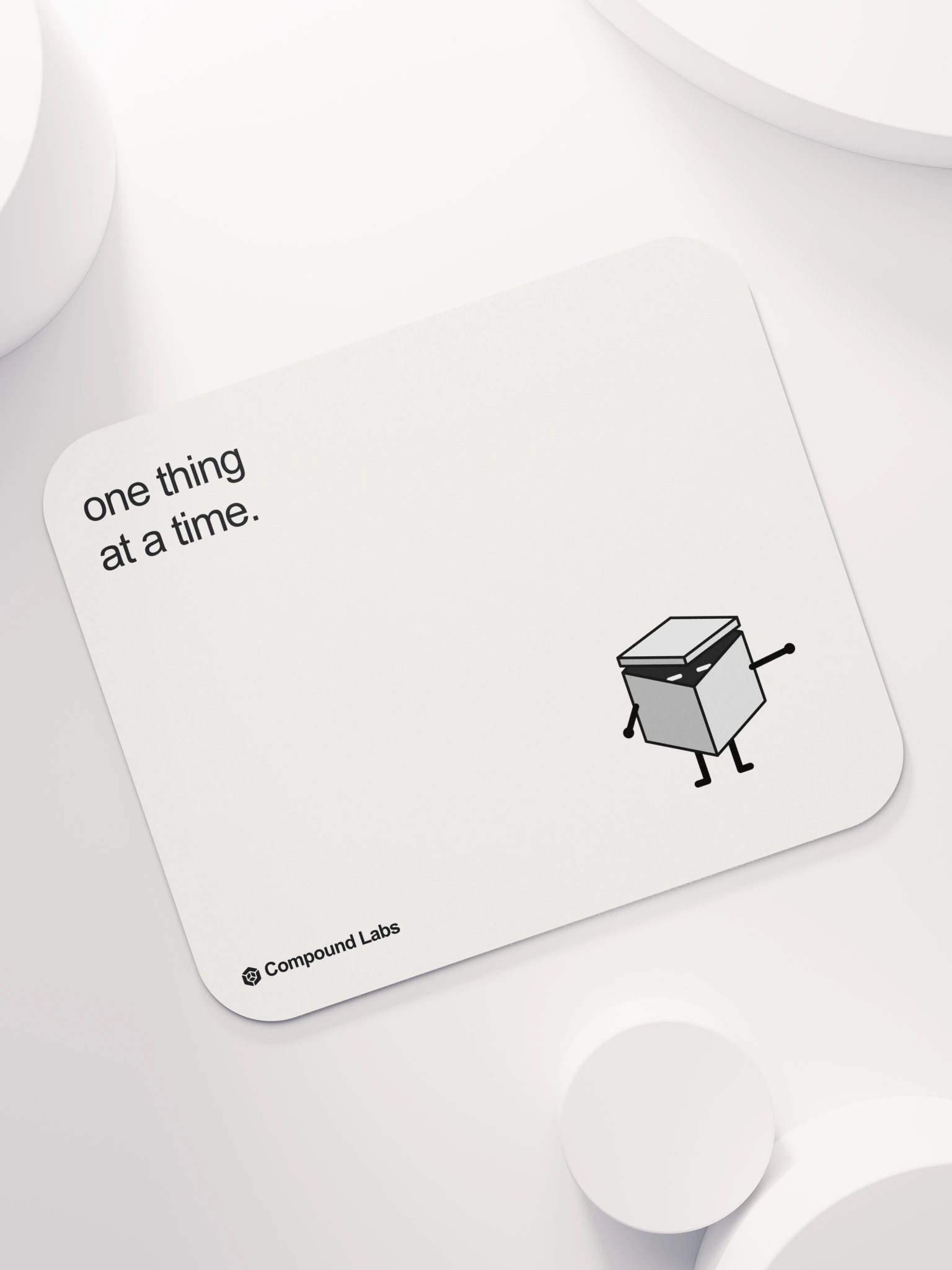 One thing at a time — mouse pad product image (7)