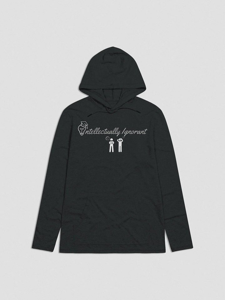 Women's Grey scale Intellectually Ignorant District lightweight Hoodie product image (1)