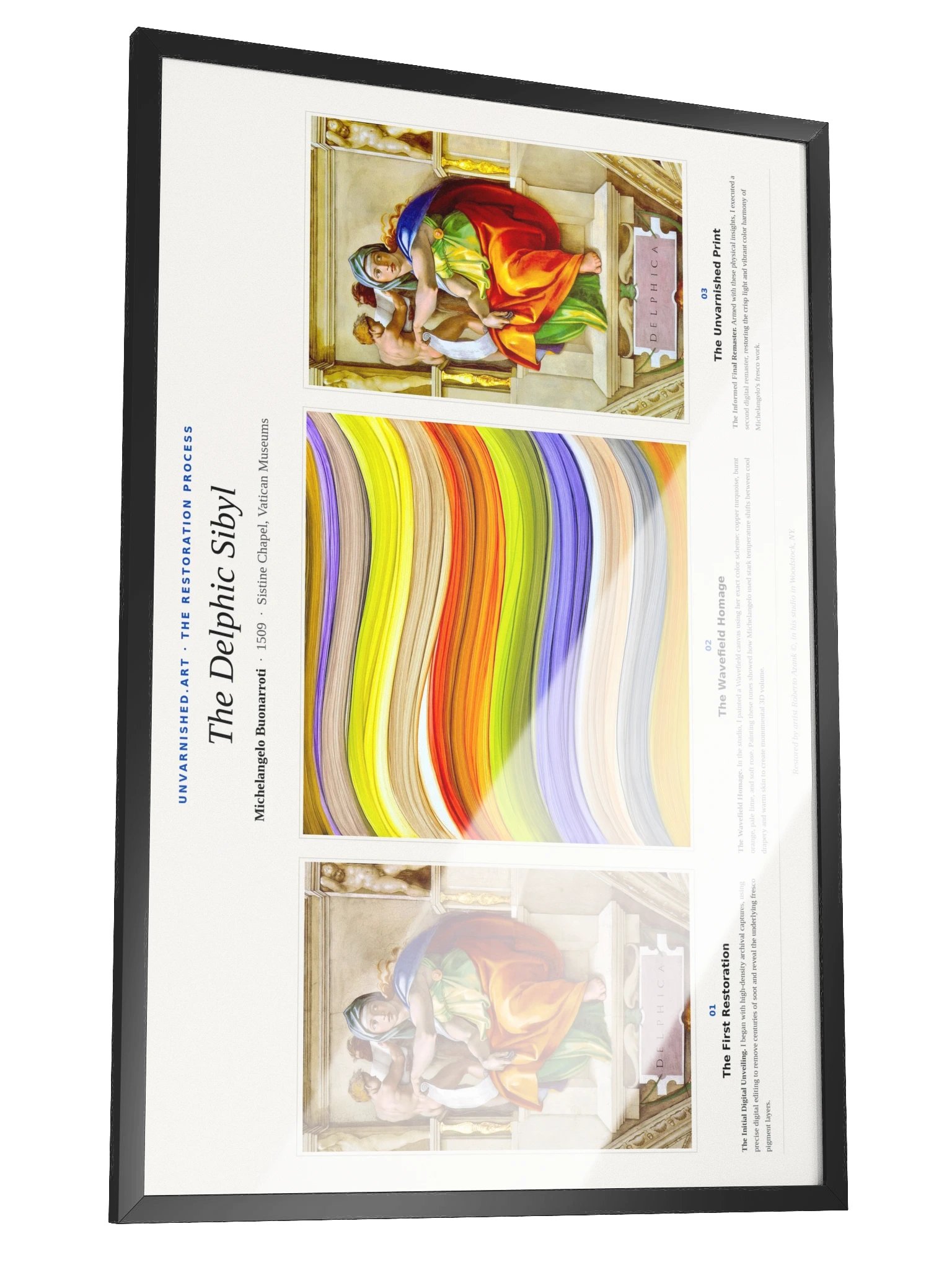 The Delphic Sibyl — Framed Process Poster product image (2)