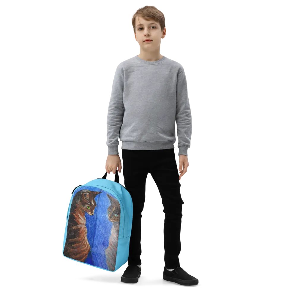 mirror cat painting backpack product image (11)