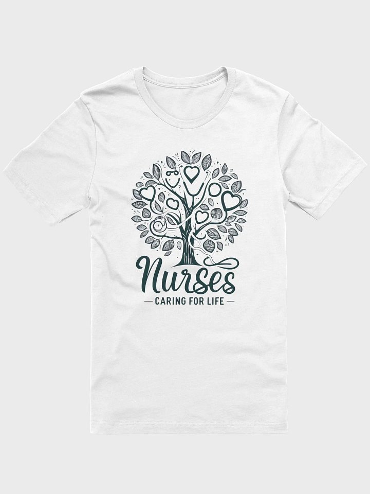 Nurses Caring for Life - Medical Symbols Tree T-Shirt product image (8)