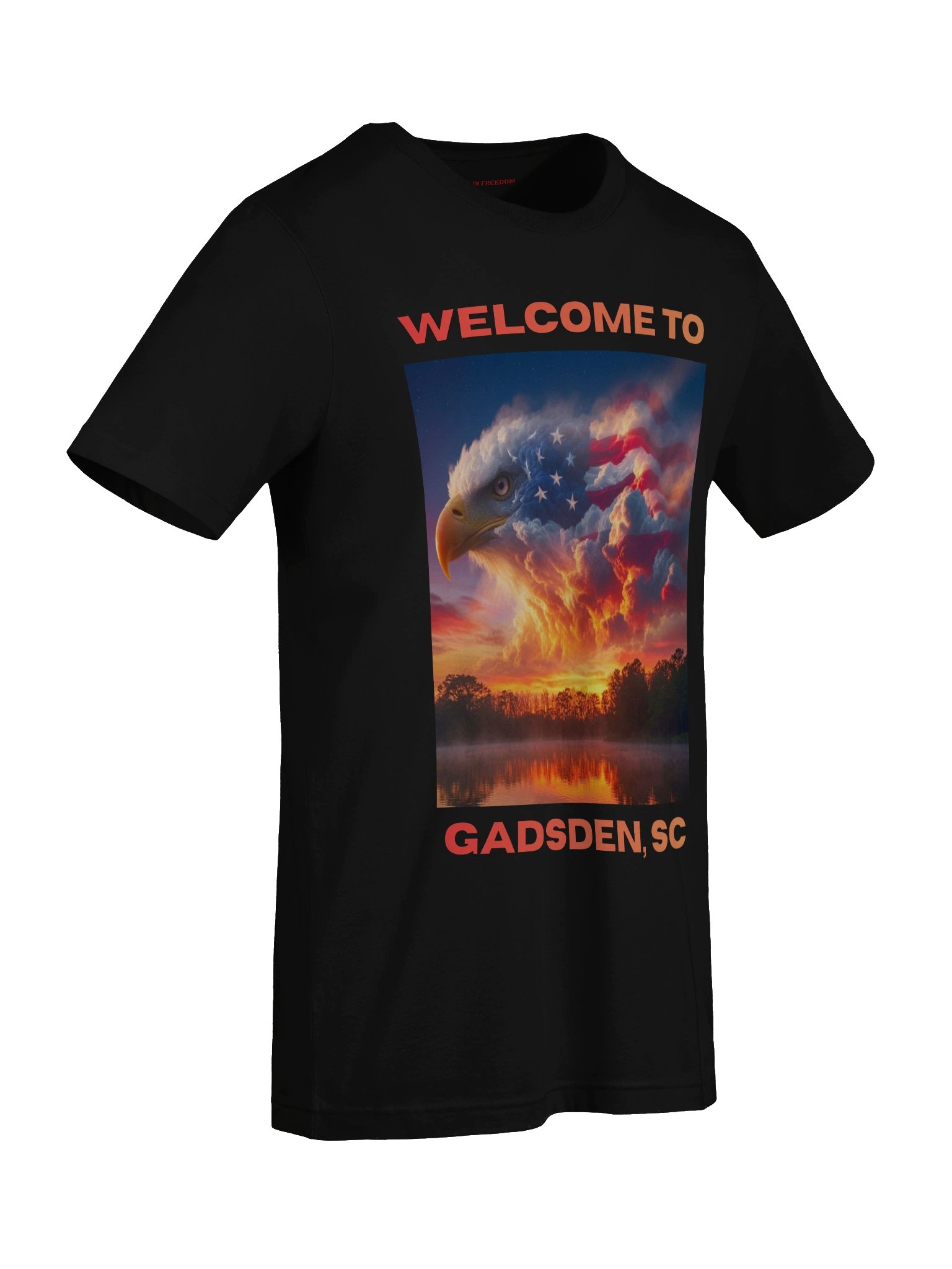 Welcome to Gadsden Eagle Cloud Sunset Tee product image (70)