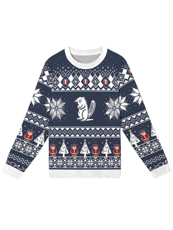 BVR | GEO Christmas Sweater (Navy) product image (1)