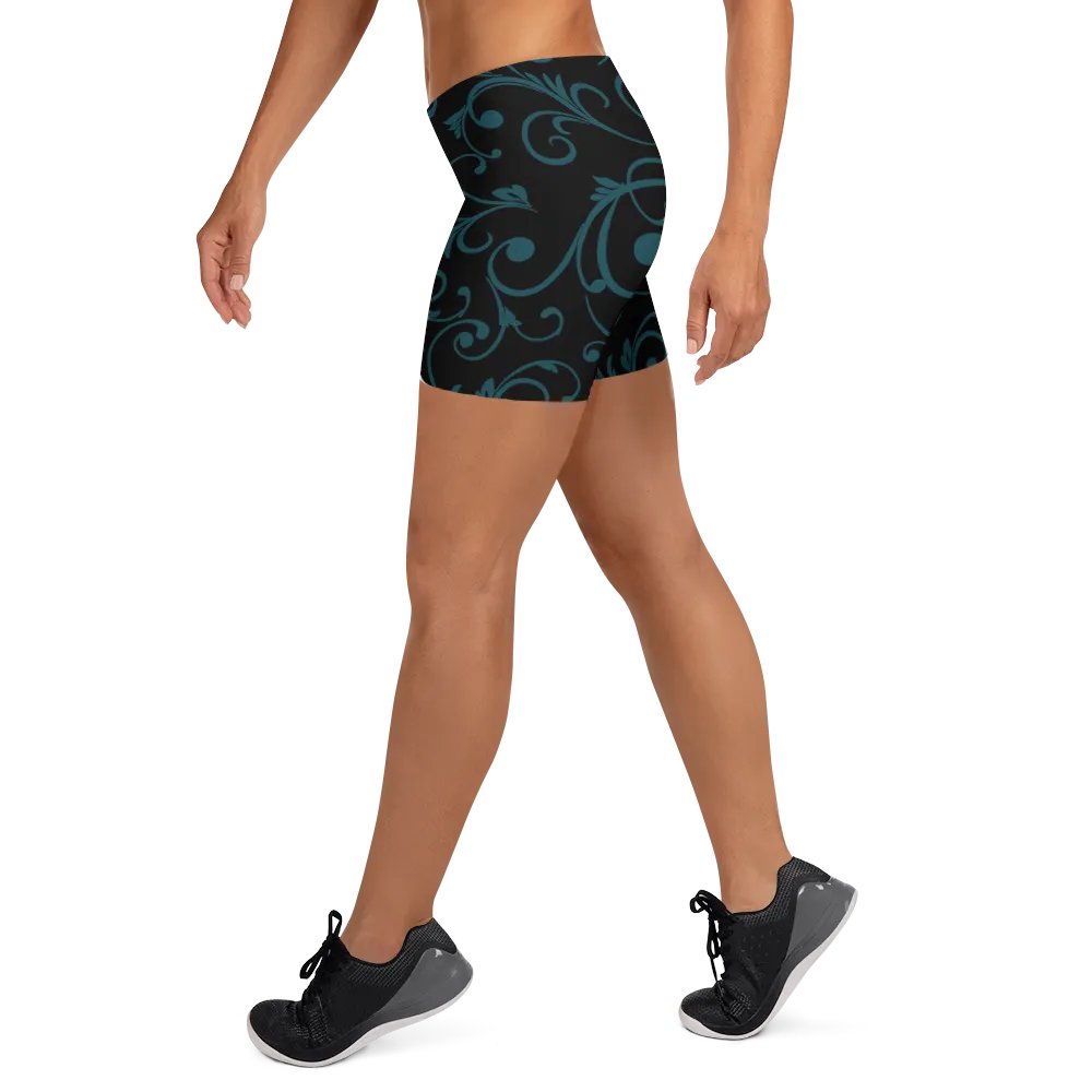 Dark Teal Activewear Shorts product image (9)