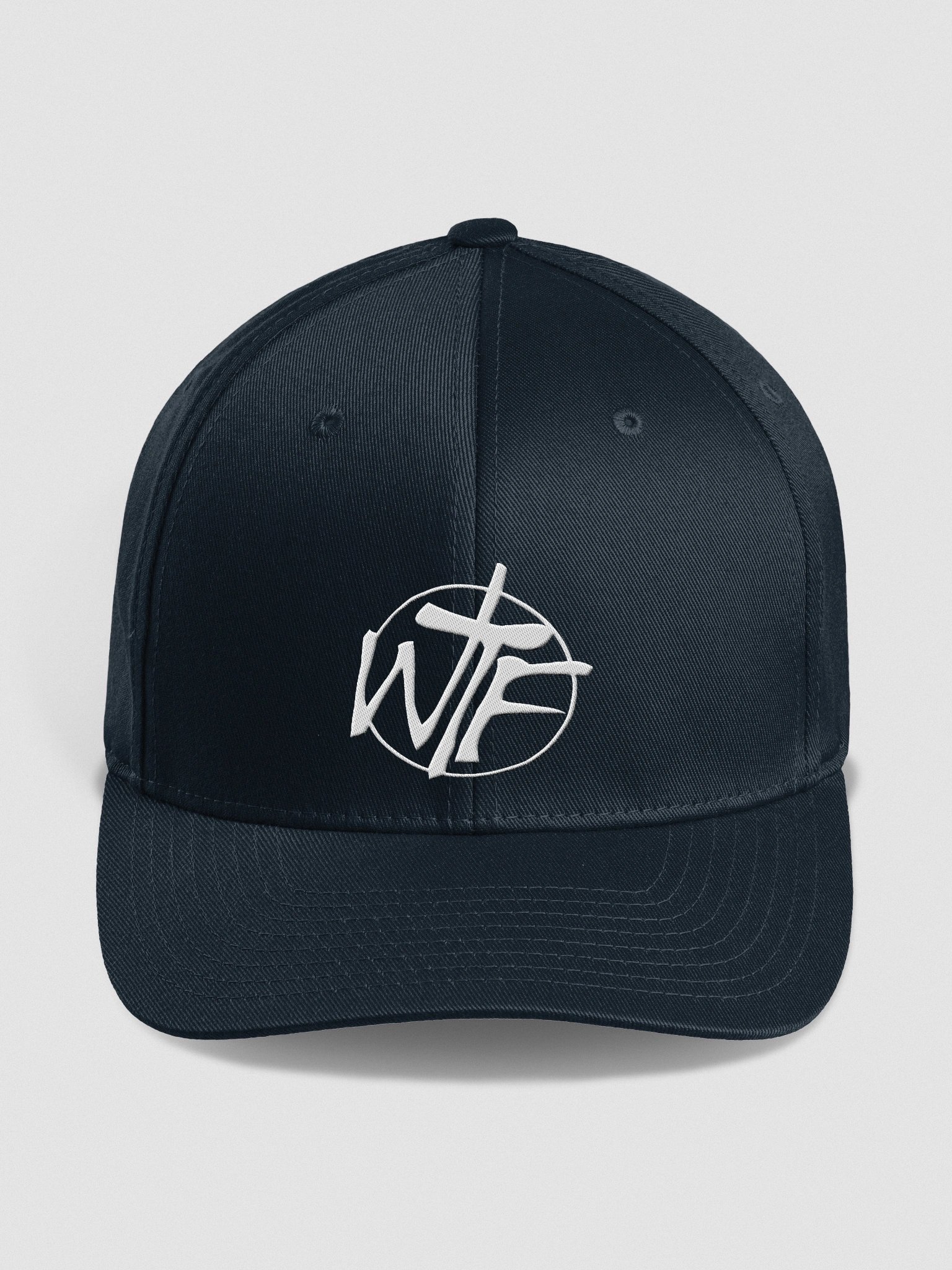 WTF Studio Fitted Cap product image (1)