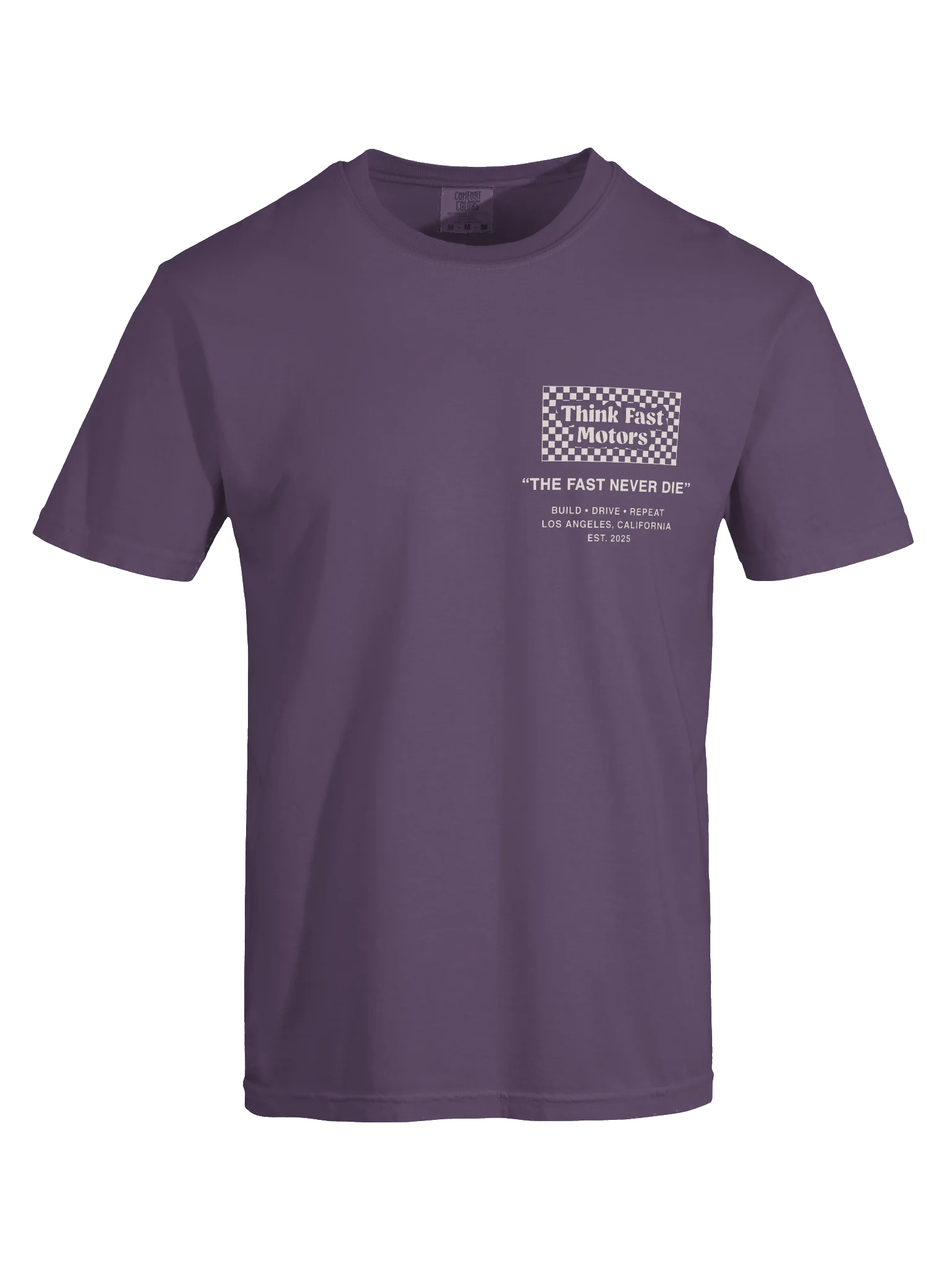 The Fast Never Die Tee - Grape product image (5)