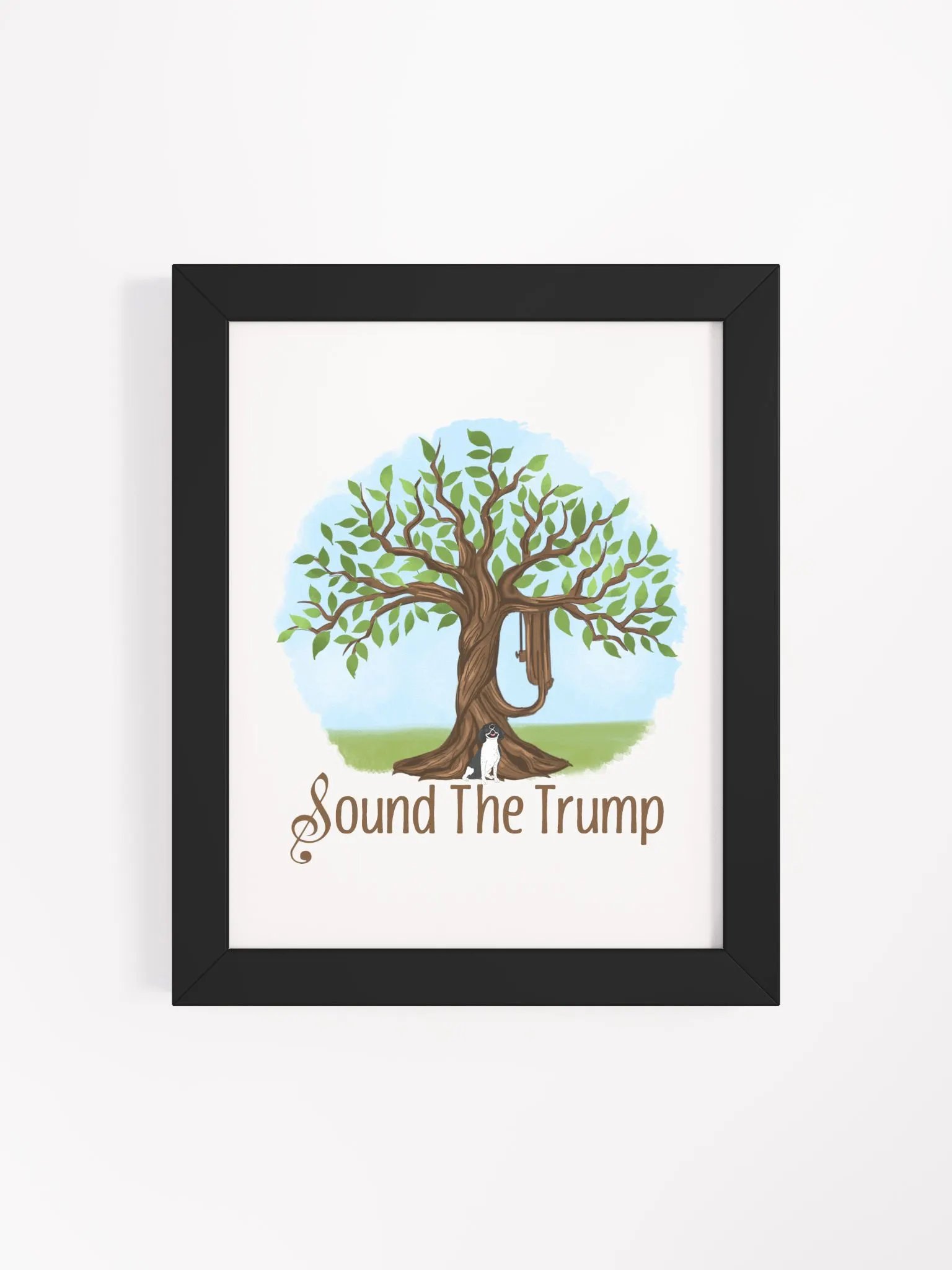 Framed Matte Poster | Sound the Trump product image (4)