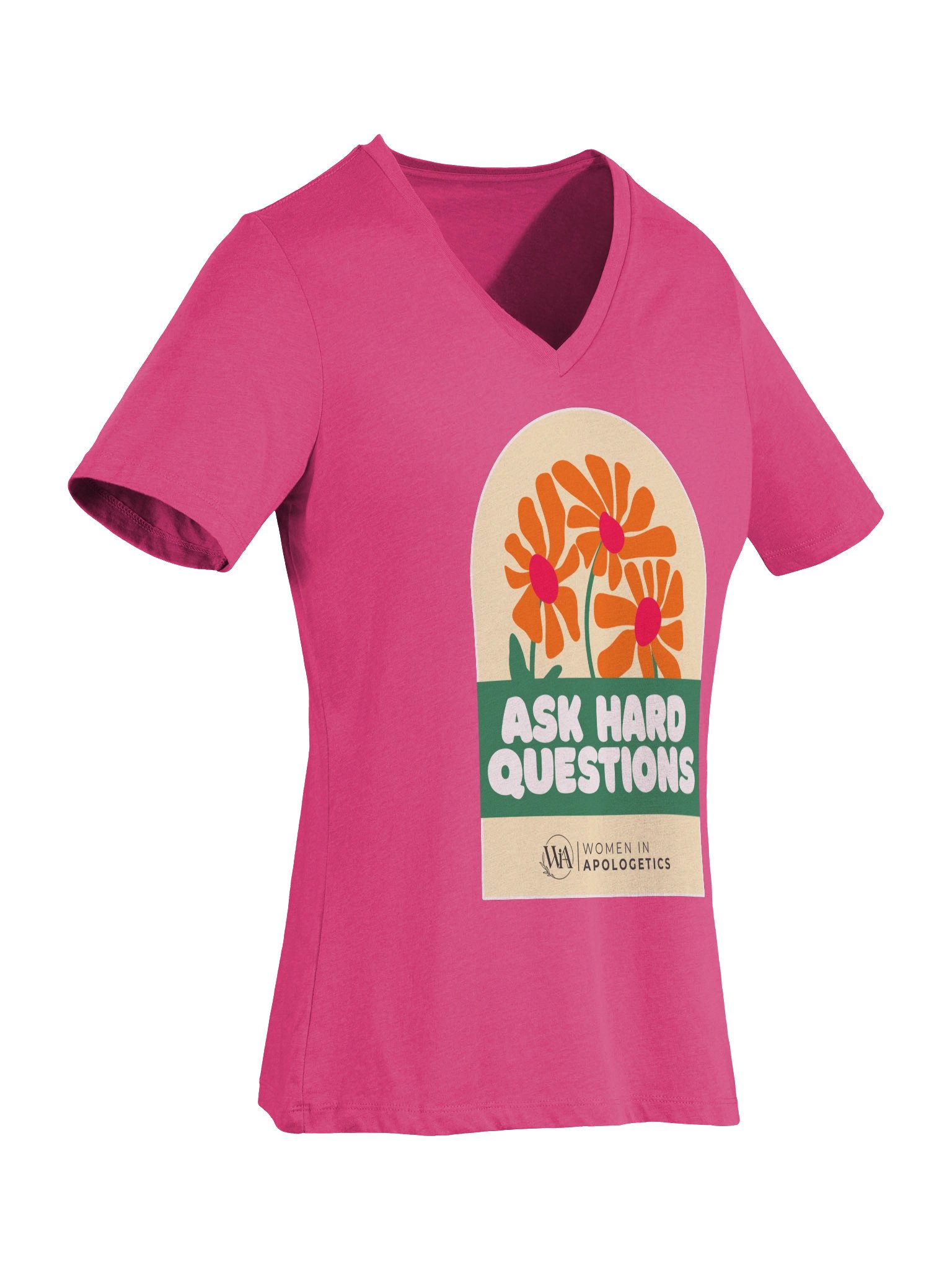 Ask Hard Questions Relaxed V-Neck product image (51)