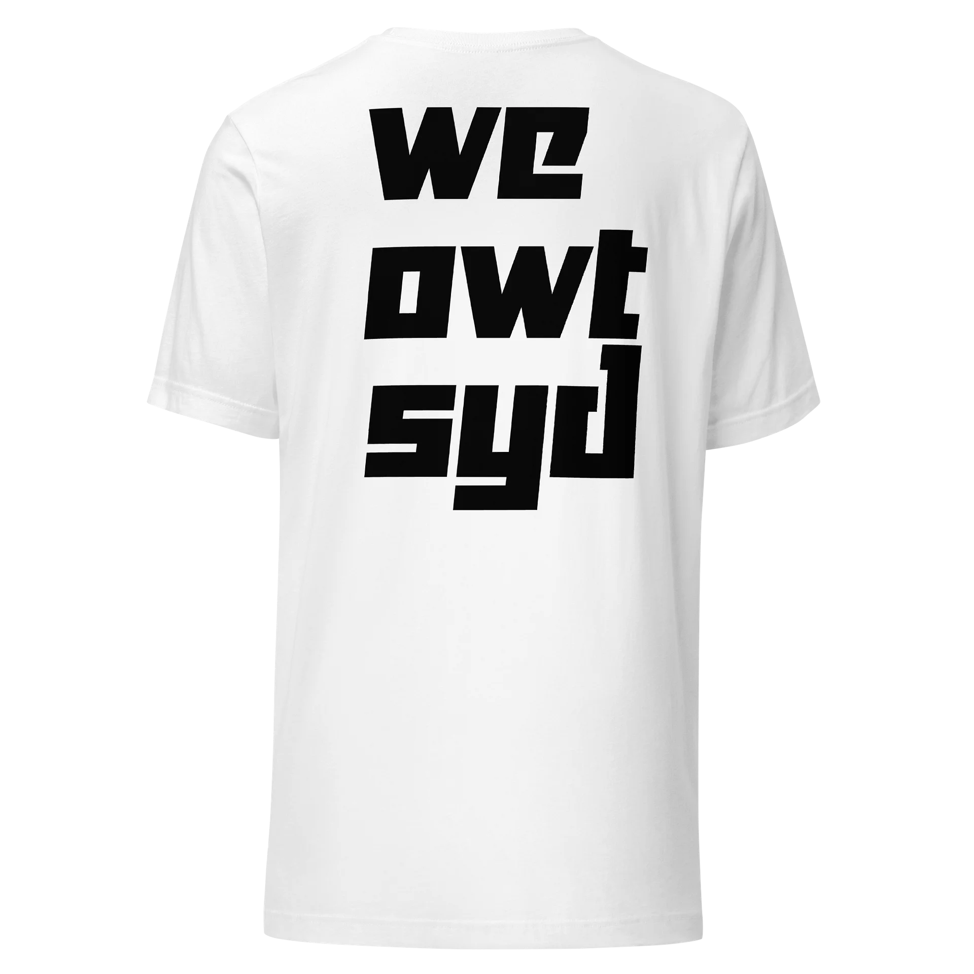 WeOwtsyd Premium T-Shirt - Chest Logo - White product image (4)