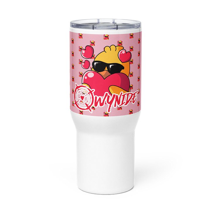 The Heart Collection - Stainless Steel Travel Mug - Branded product image (1)