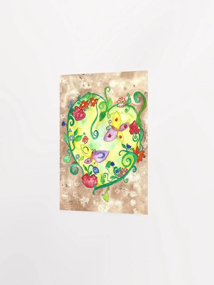 Enchanted Summer Heart Art Print product image (2)