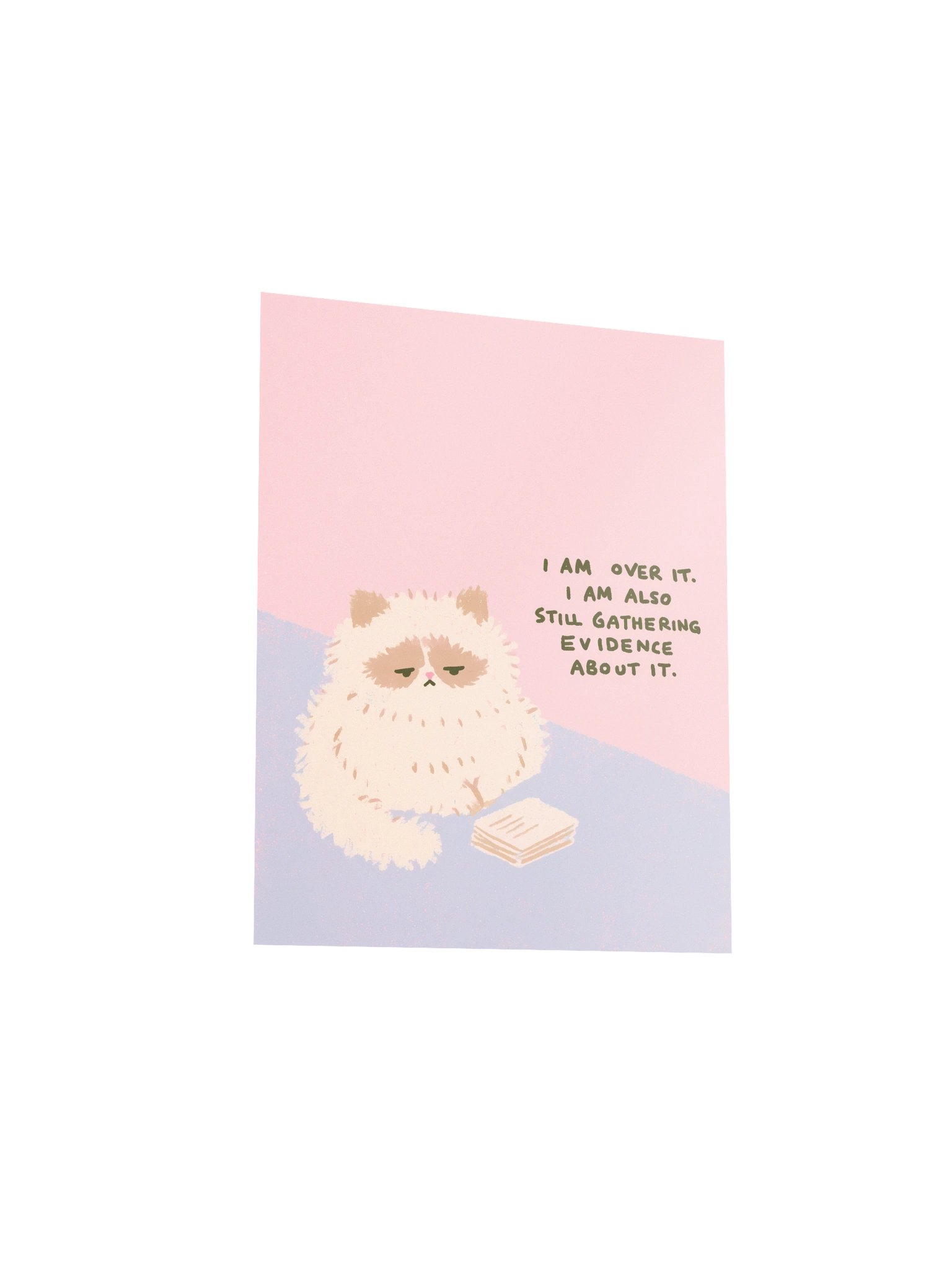 I’m Over It Cat Poster product image (11)