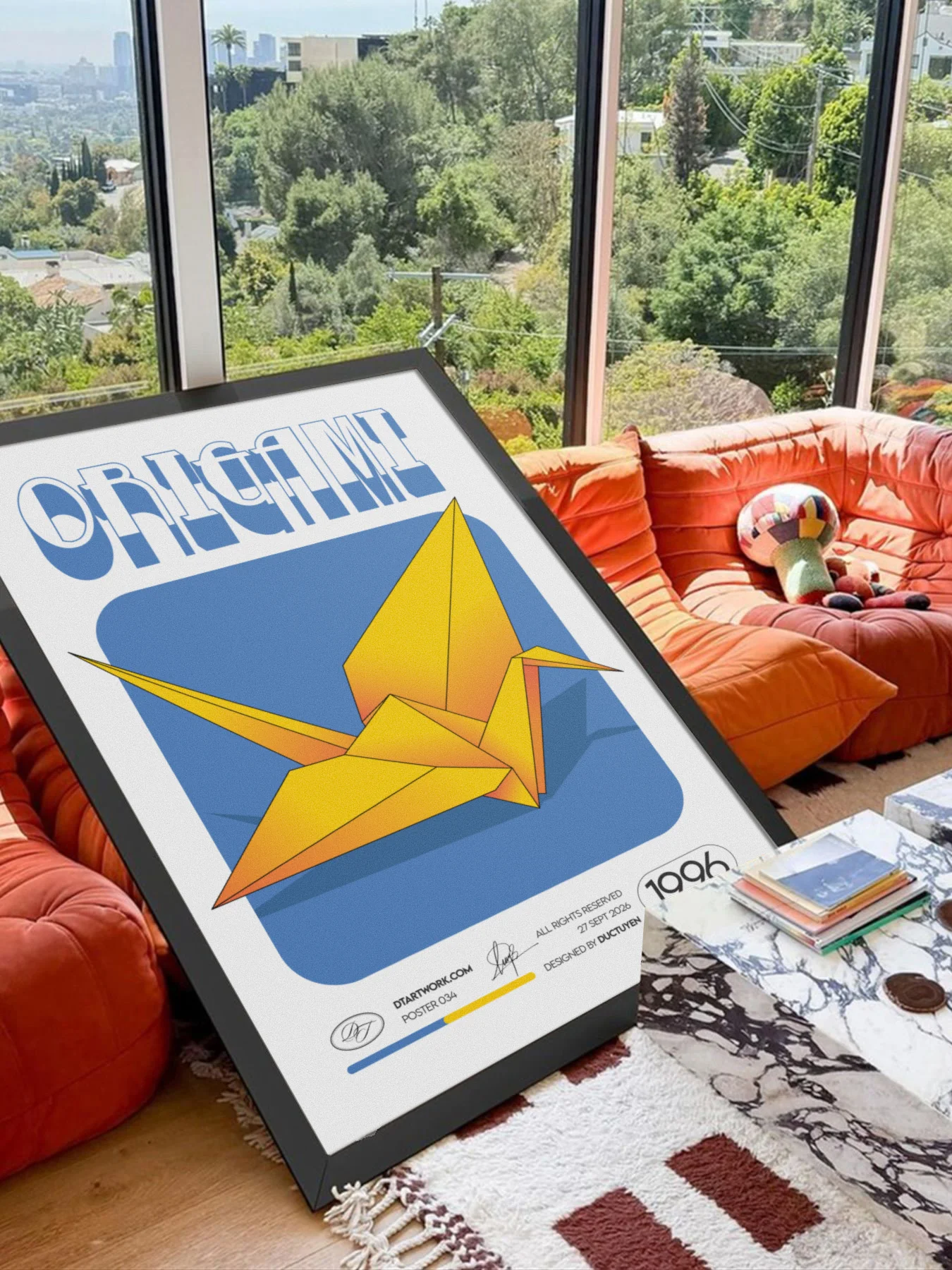 "ORIGAMI" Framed Poster product image (52)