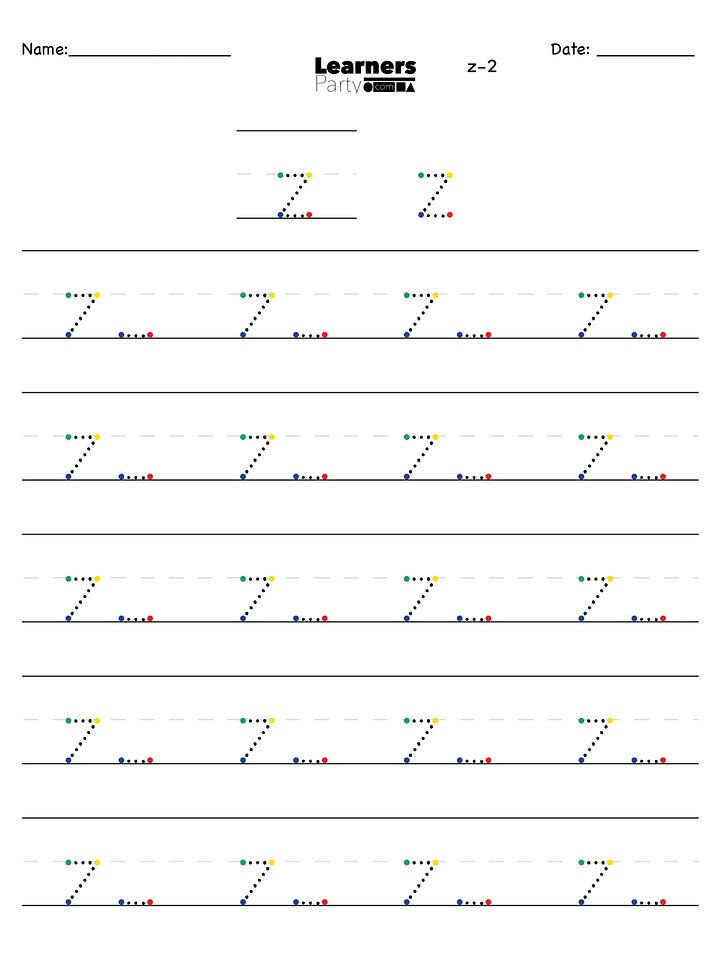 Z/z - New Digital Product Progressive Letter Builder product image (2)