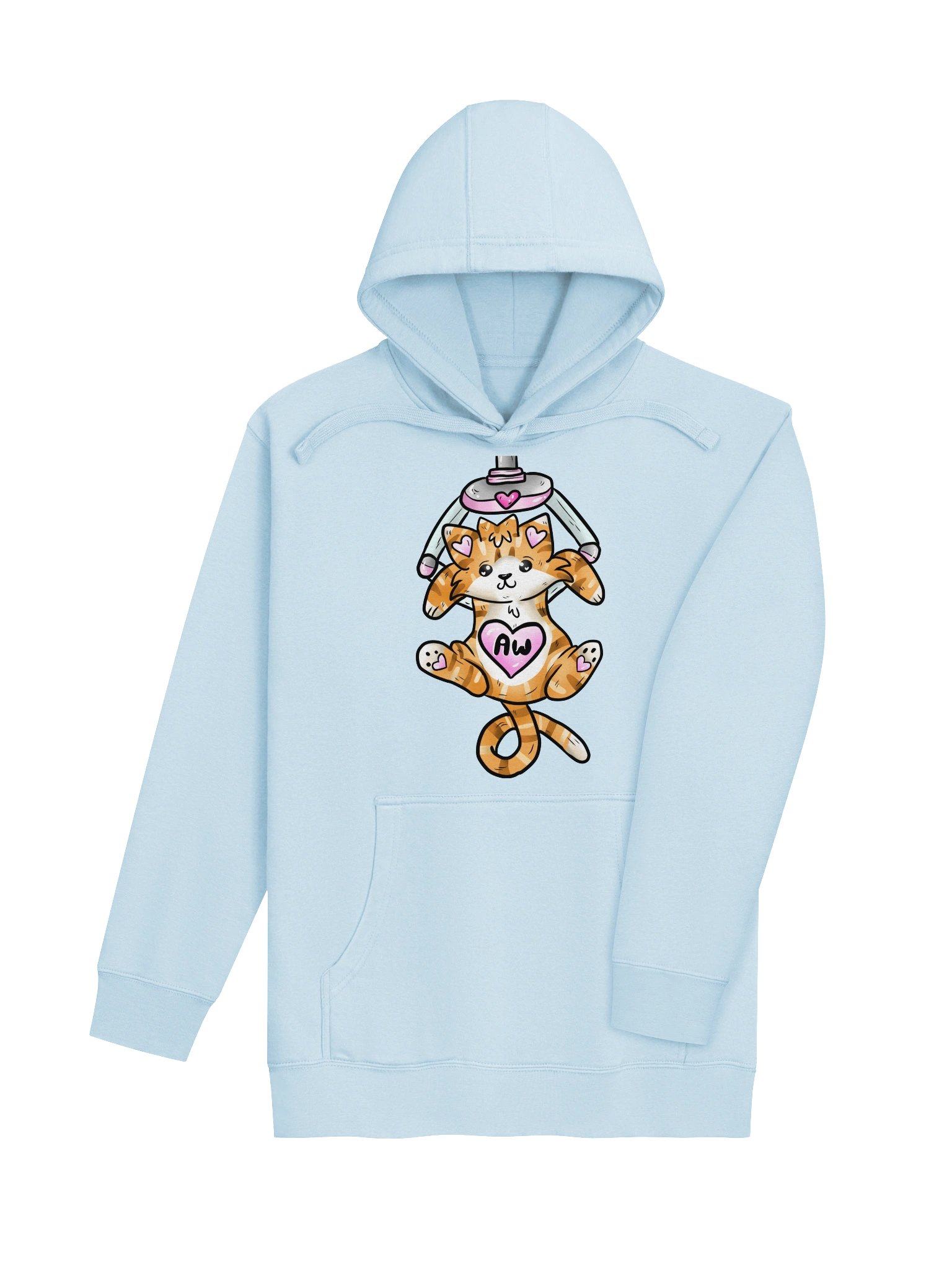 Arcade Warrior Rusty Valentine's Cat Hoodie product image (4)