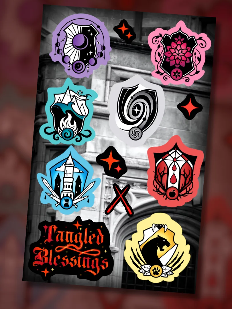 Tangled Blessings House Sticker Sheet product image (1)