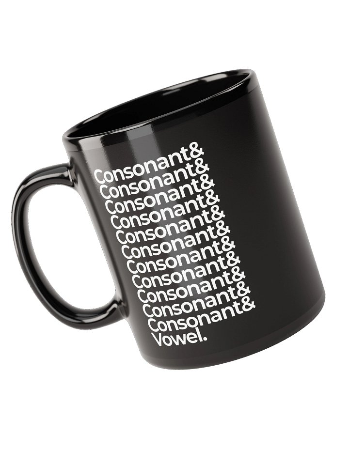 Character Limit Consonant& Mug product image (1)