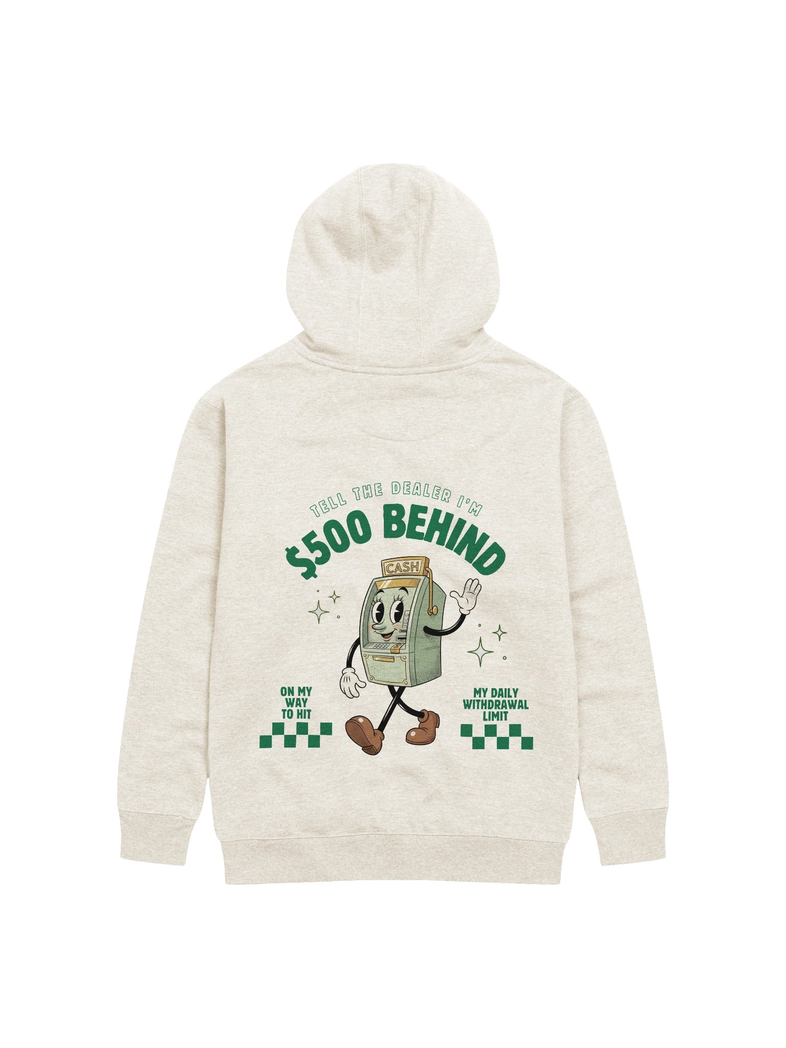 '$500 Behind' Hoodie product image (2)