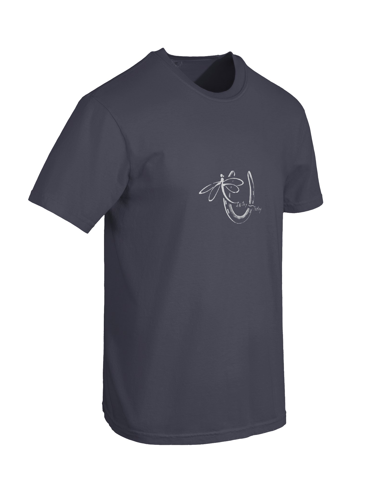 InJoy Today Daily Joy T‑Shirt | Premium Heavyweight Cotton T‑Shirt with InJoy Today Logo product image (5)