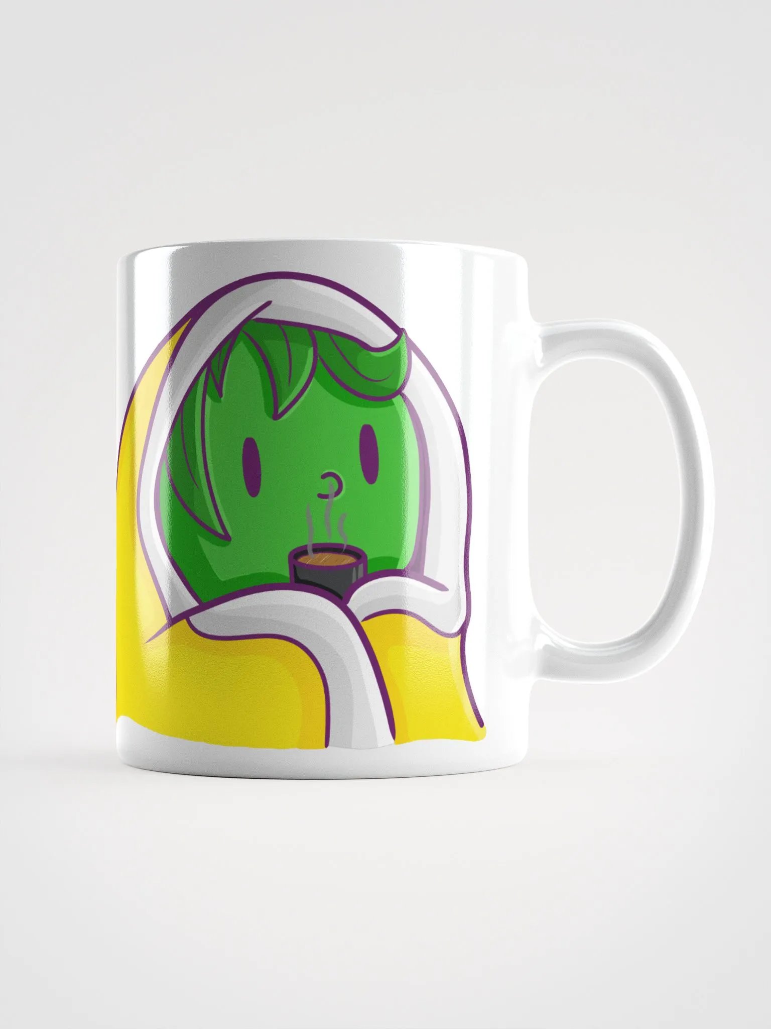 Yellow Rose Cuddler mug | Art by Duck product image (1)