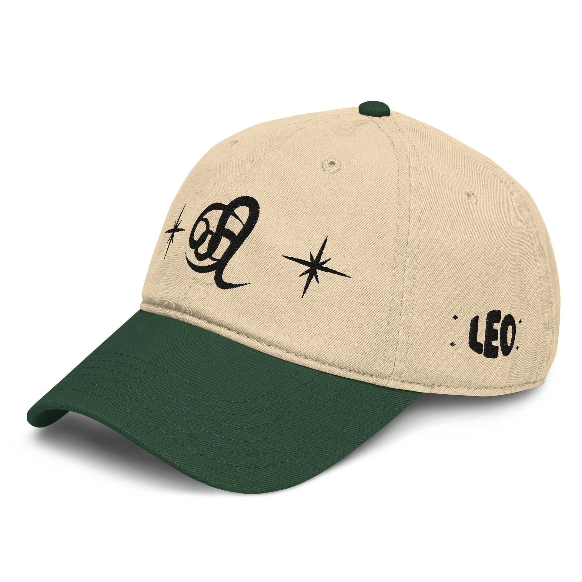 cancer-leo cusp dad hat (black) product image (4)