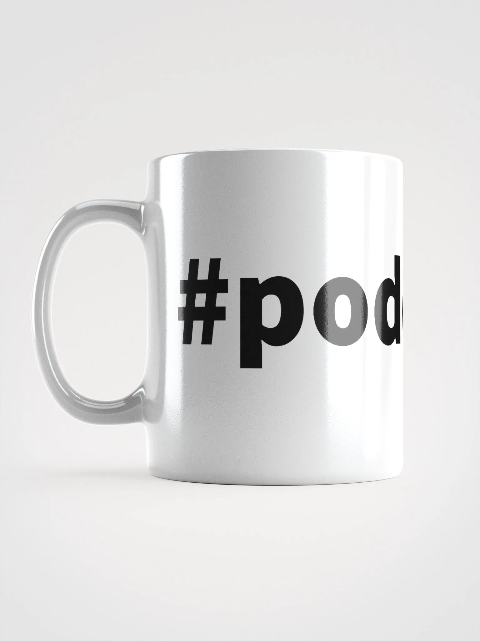 Podcaster Hashtag Mug product image (1)