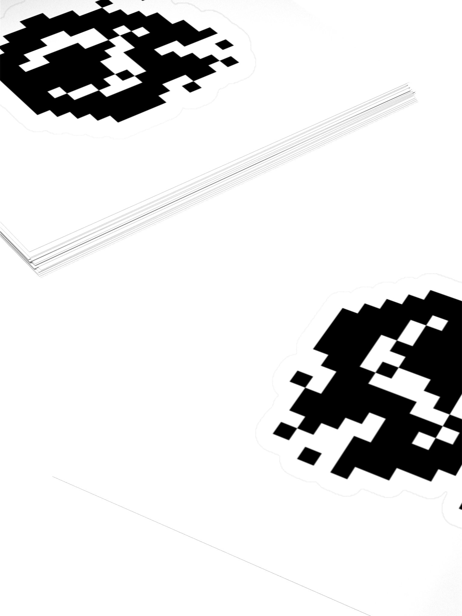 ASCENT - GHOST LOGO STICKER product image (11)