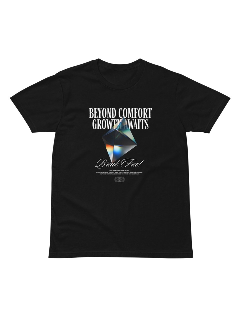 Beyond Comfort Growth Awaits Break Free – AS Colour Premium Cotton T-Shirt product image (10)