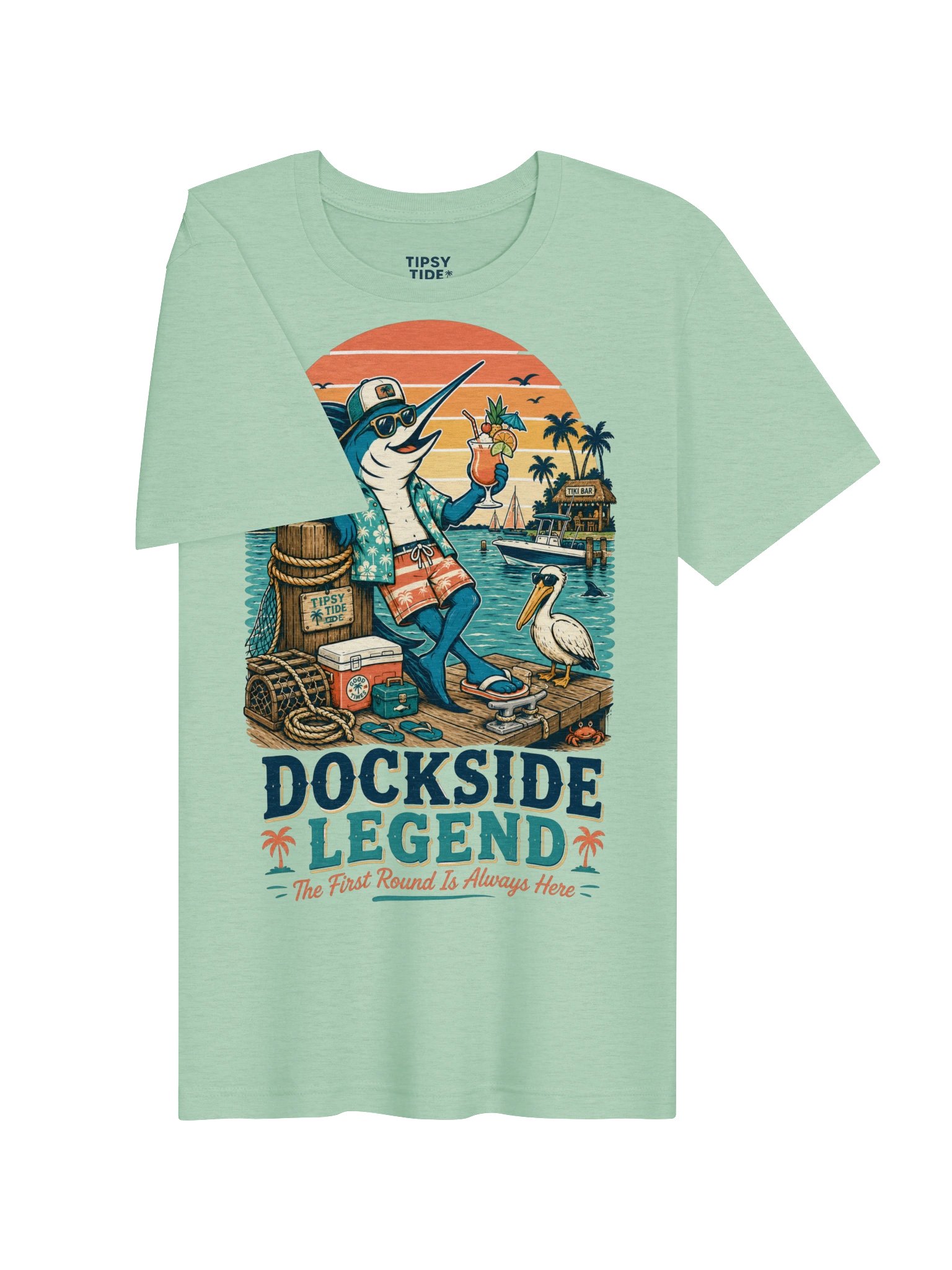 Dockside Legend Shark Tee product image (4)