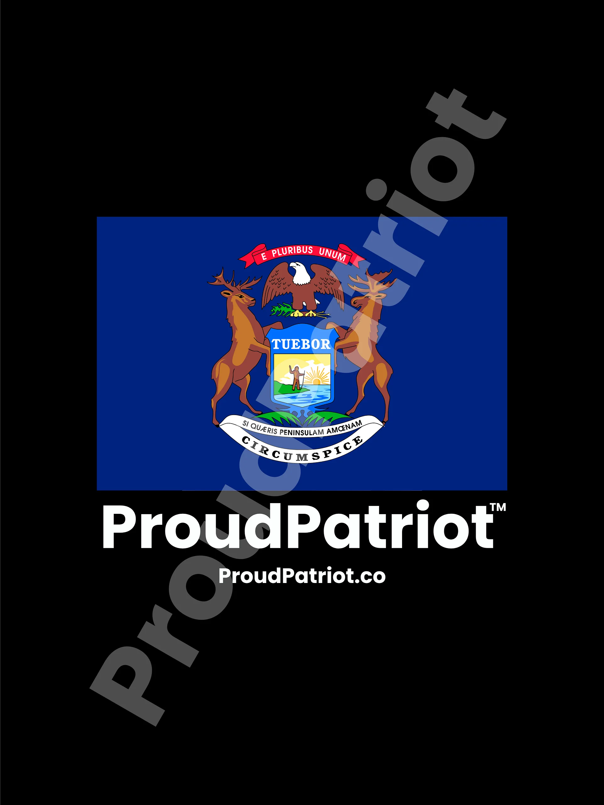 Michigan Proud Screensaver Dark Mode product image (1)