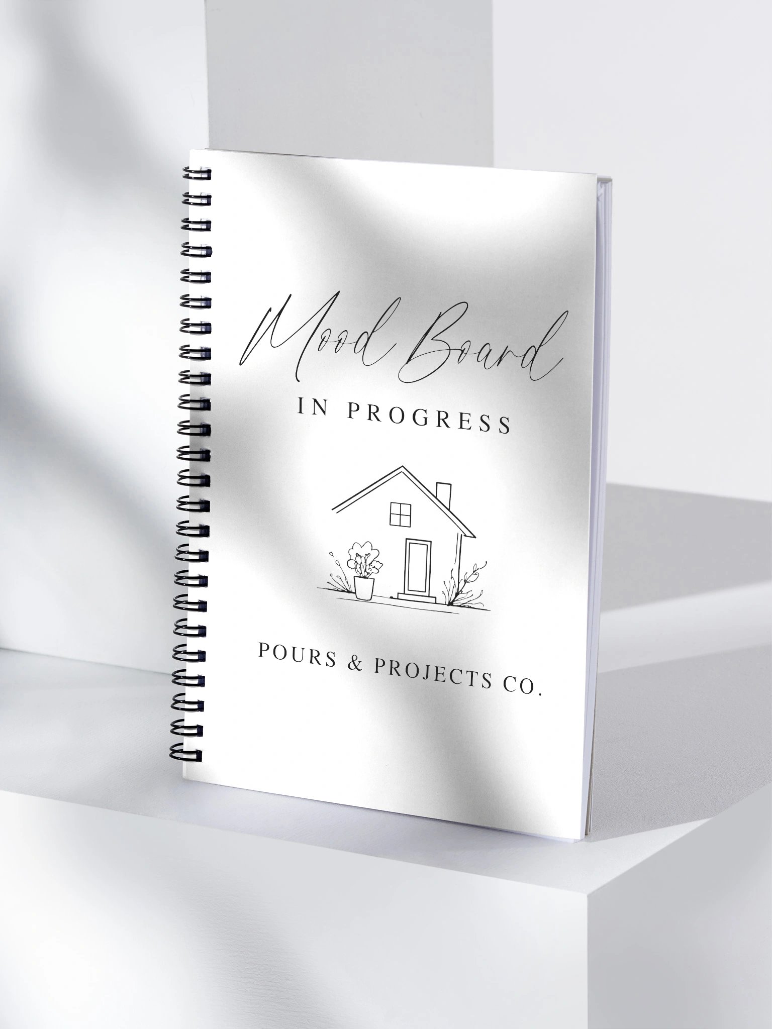 Mood Board In Progress Spiral Notebook product image (4)