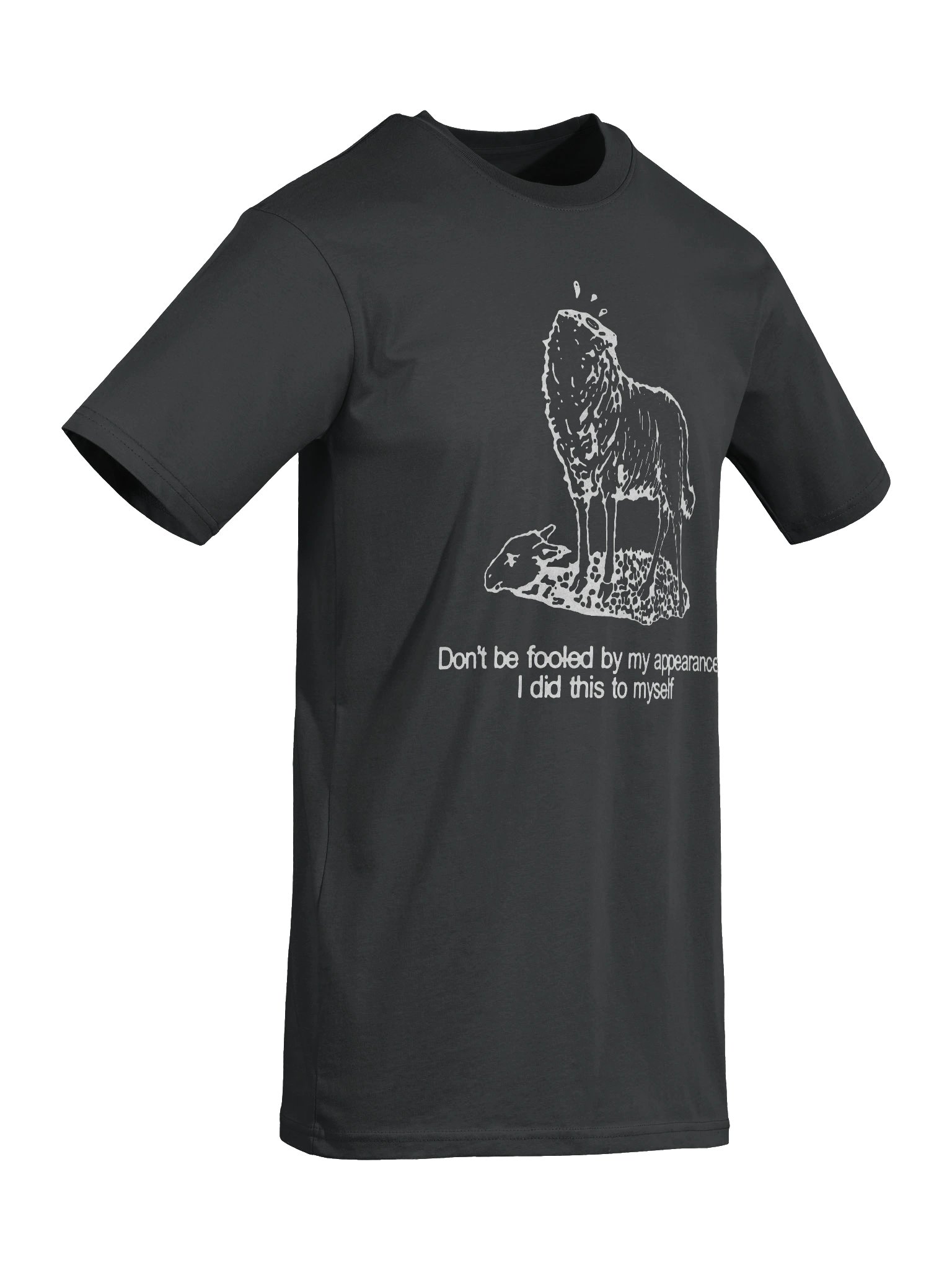 FOOLED - Black Tshirt product image (2)