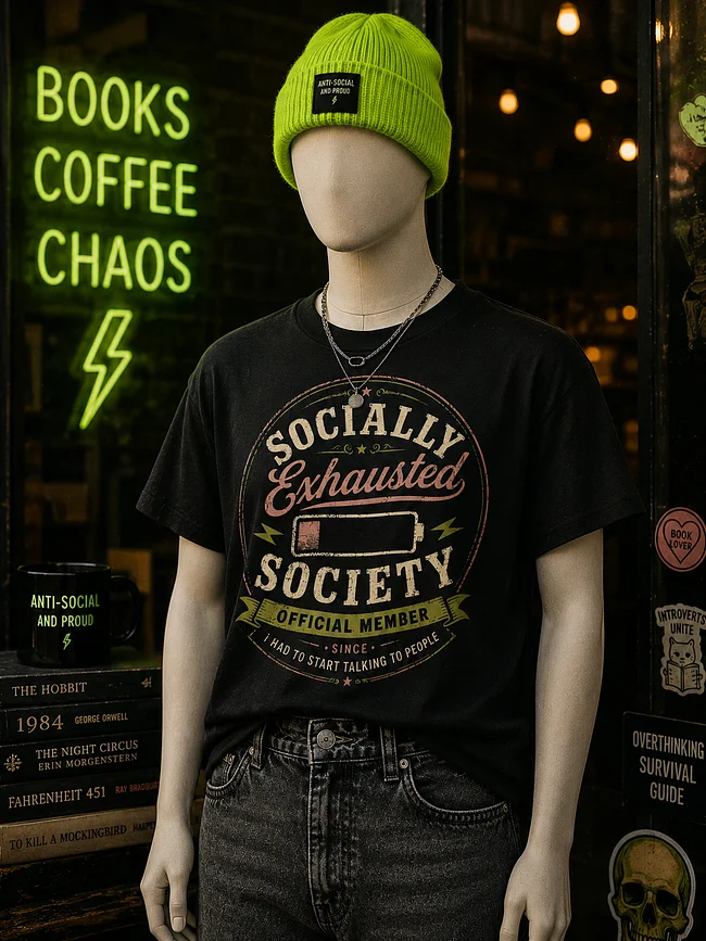 The Socially Exhausted Society