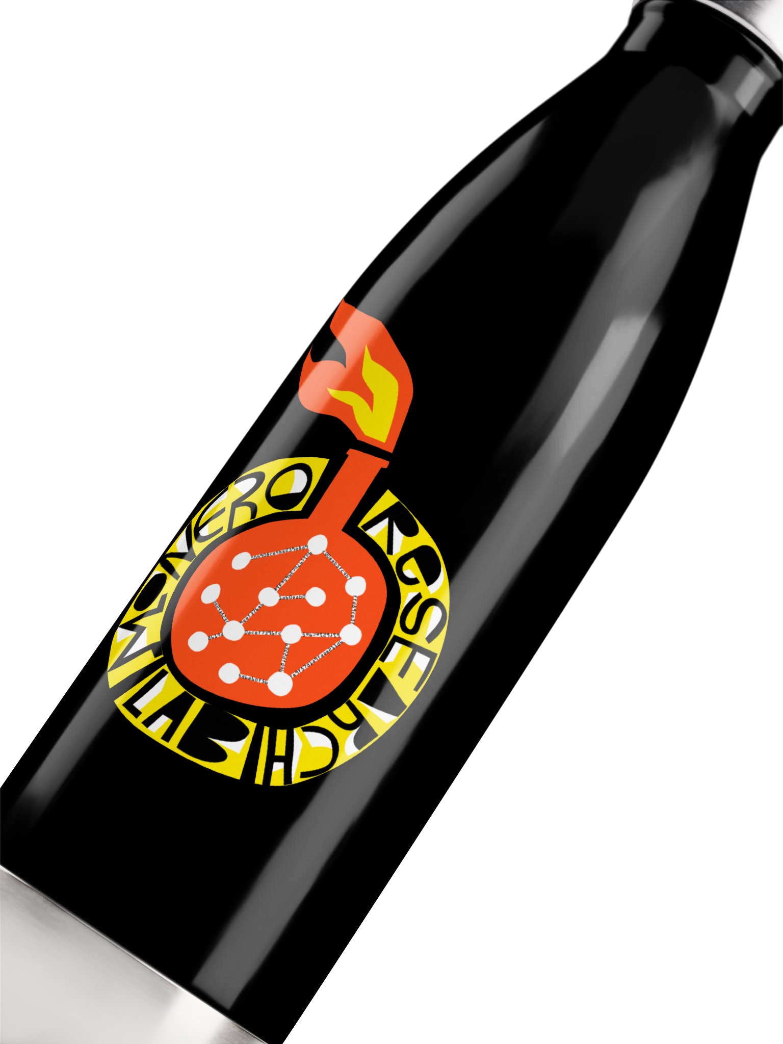 Monero Research Lab: Torch Flask Water Bottle product image (4)