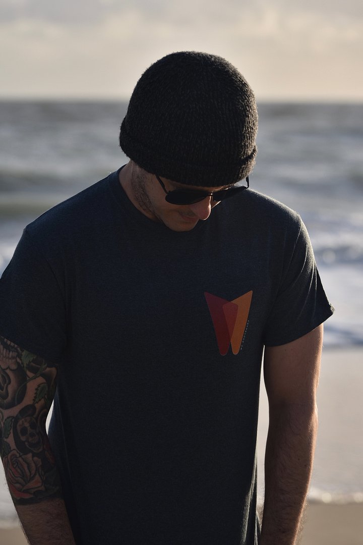 We Bodyboard Autumn Logo // Heavyweight Tee - Breast product image (1)