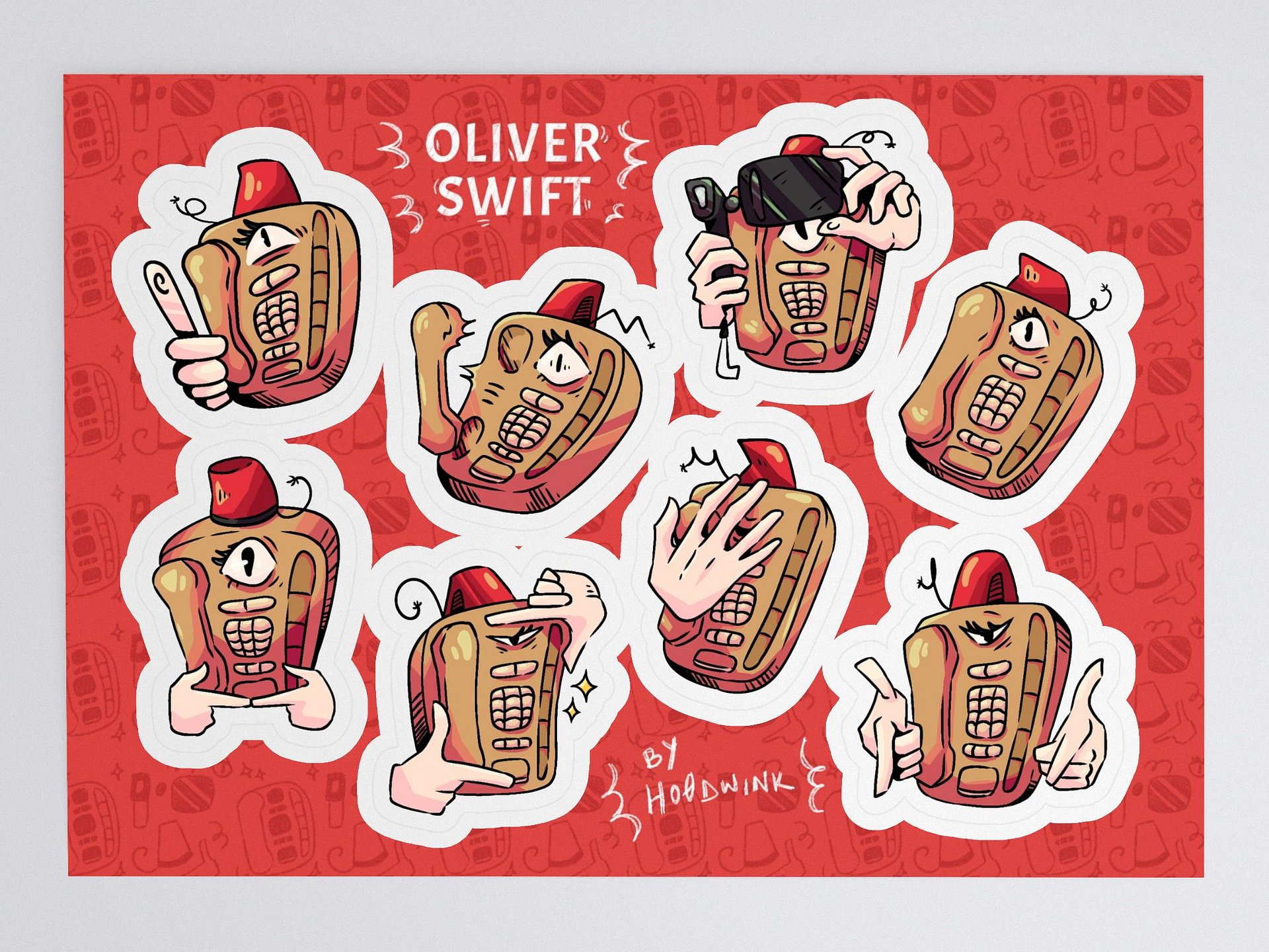 Oliver Swift Sticker Set product image (5)