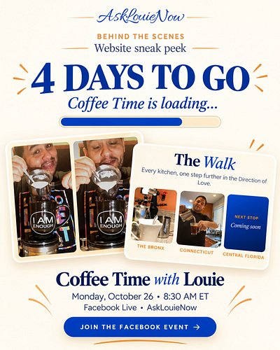 Good morning, Tribe! ☕❤️ My coffee has been getting cold for years, but right now it is PIPING HOT! 🔥

My first merch launch ...