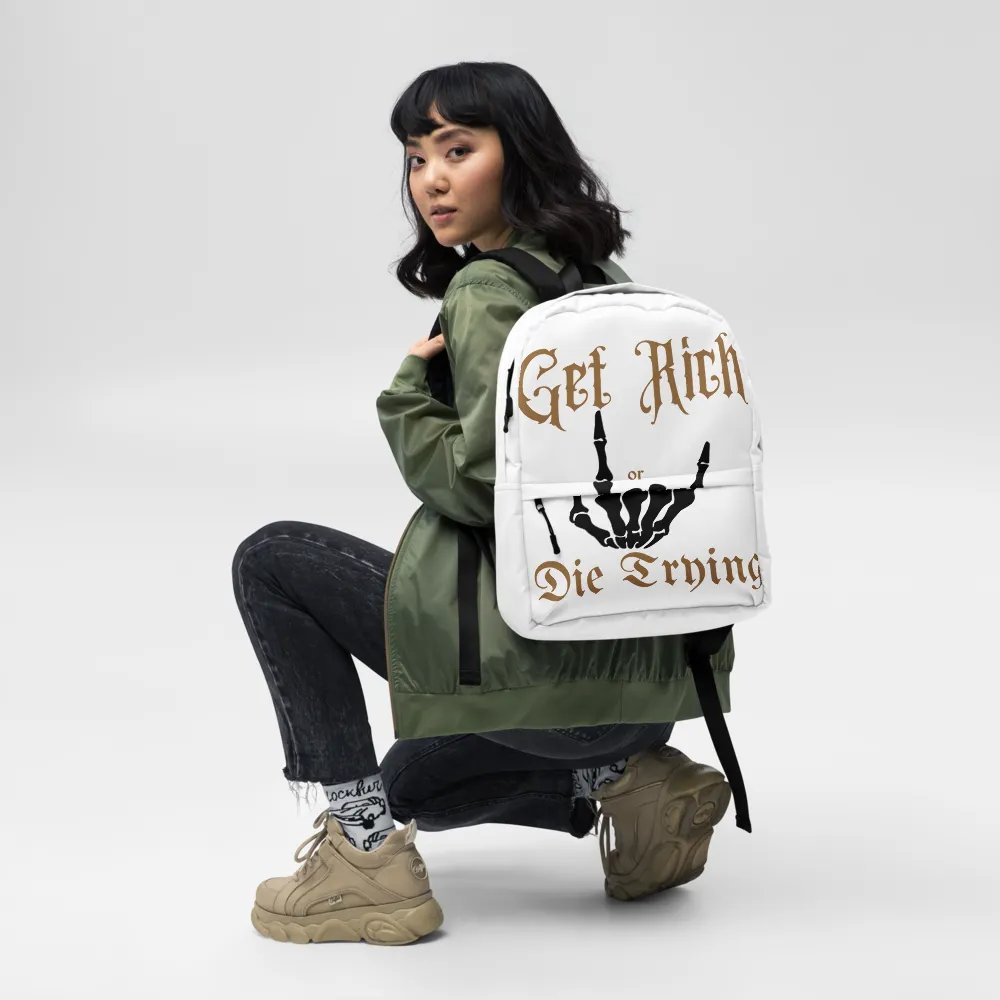Get Rich or Die Trying Back Pack product image (10)