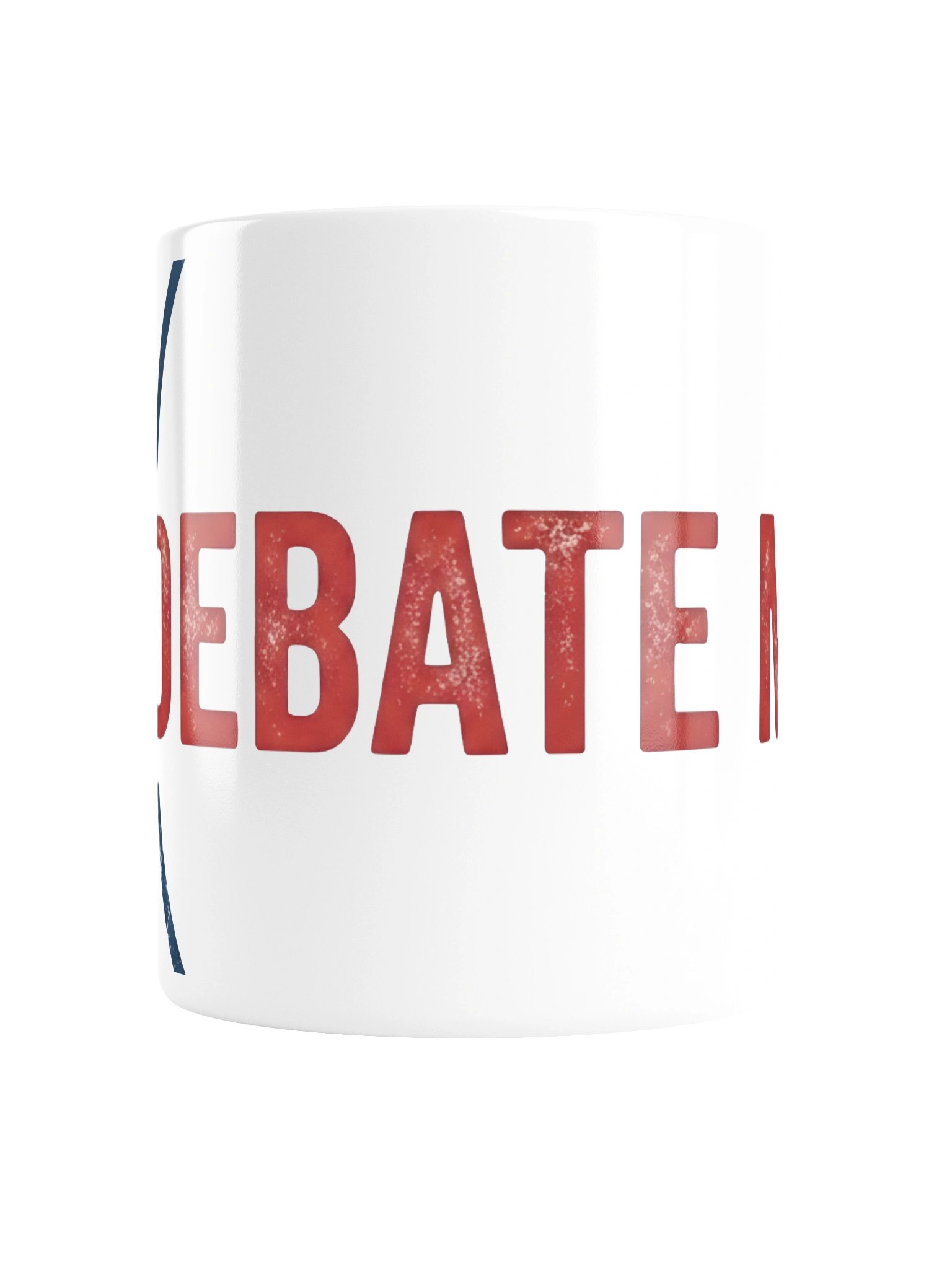 Debate Me Red Text Mug product image (2)