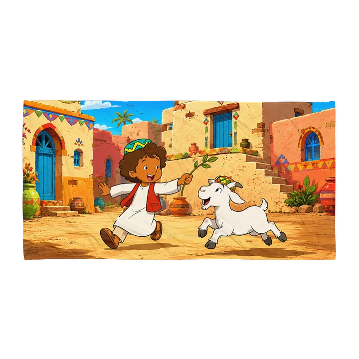 The Boy & His Goat Nostalgia Towel product image (1)