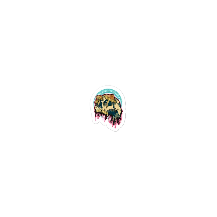 Drippy Mushroom Skull OG Sticker product image (2)