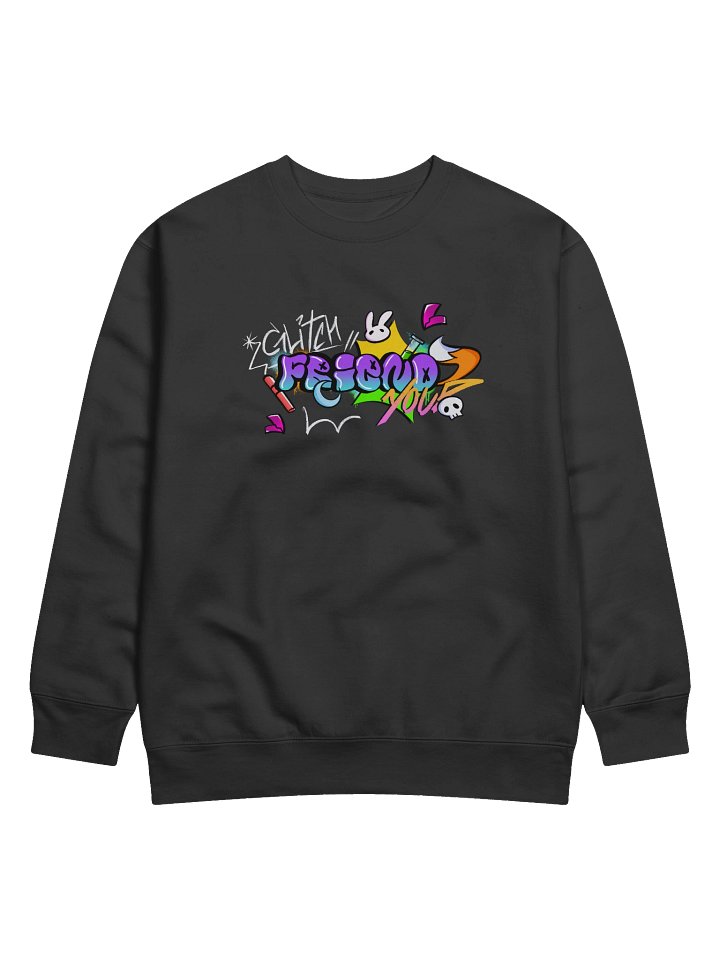 Friend Graffiti Crewneck - Adult Sizes product image (5)