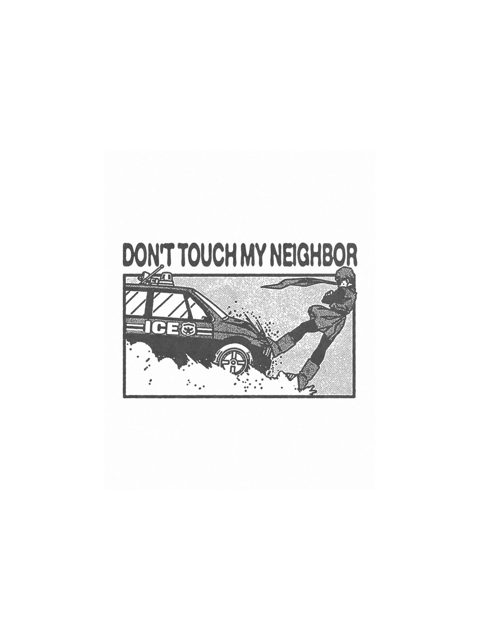 DON'T TOUCH ! Art Print. product image (1)