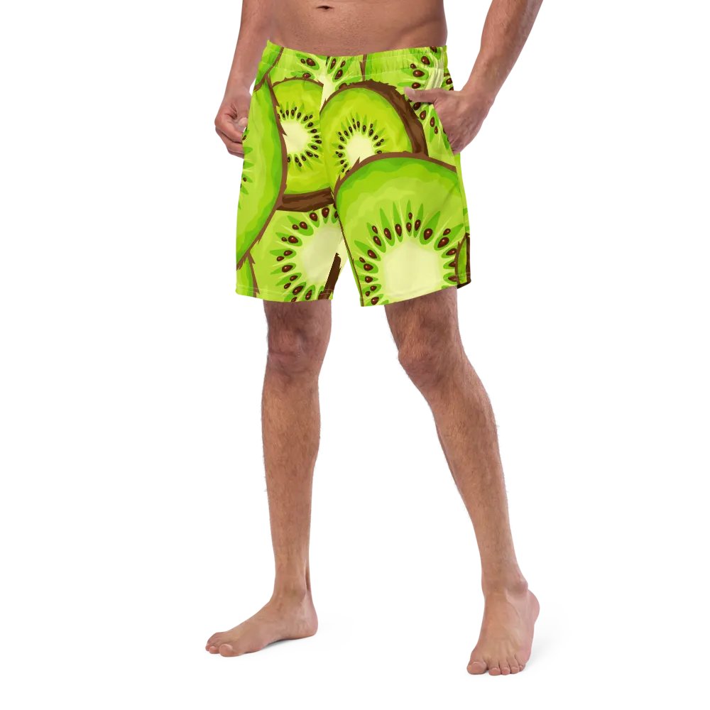 Kiwi Slice Paradise Swim Trunks product image (2)