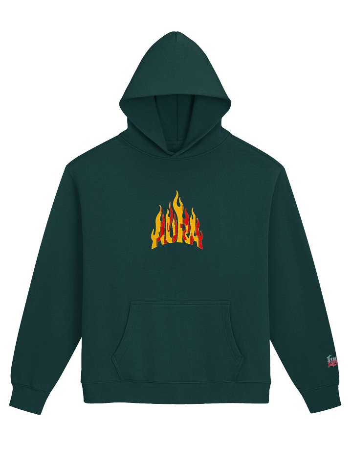 AURA Gothic Drip Oversized Hoodie product image (1)